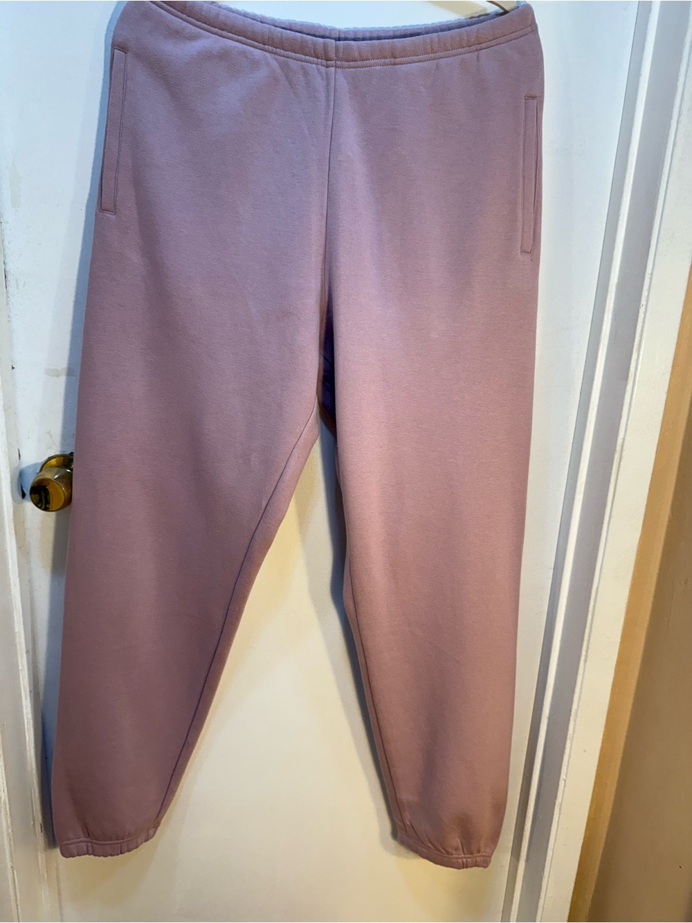 SKIMS Women’s Mauve Cozy Jogger Sweatpants Size M